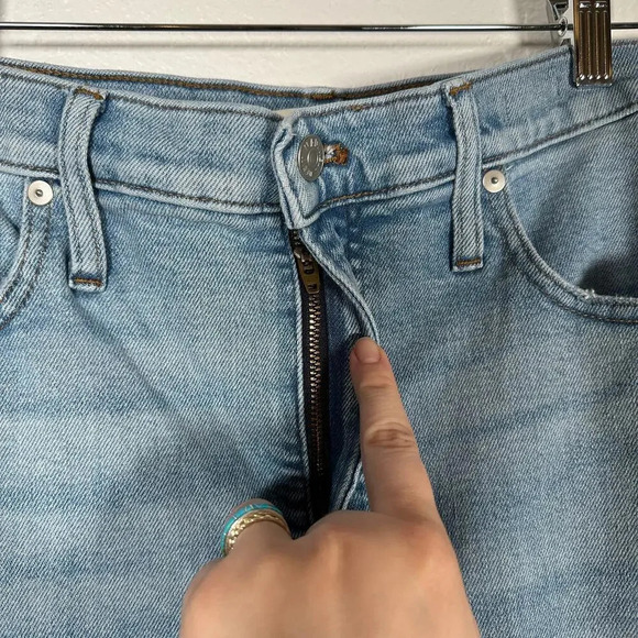 Madewell Perfect Vintage Straight Leg Jeans 31T - Picture 5 of 10